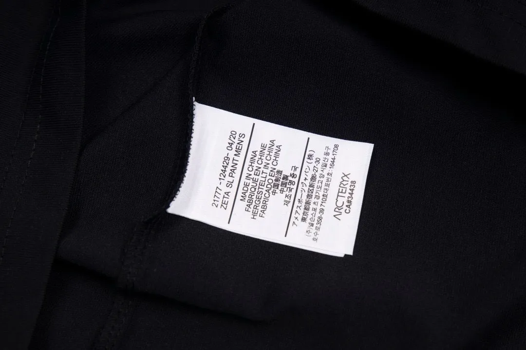 Arcteryx 32 Same Style T Versatile ：Black White Size：S-XL